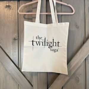 NEW Twilight Saga Sublimated Canvas Tote Bag Gift‎ bells swan Edward Cullen